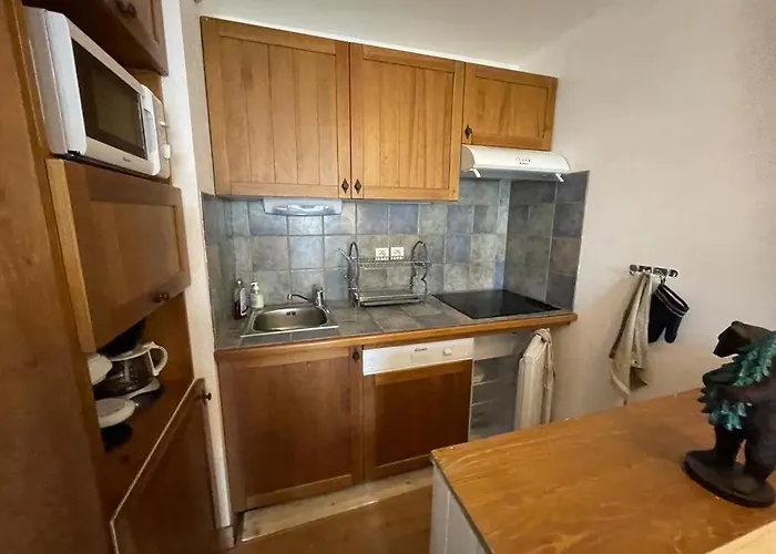 Res Cami Real, T2 Cabine, 5 Personnes, Piscine Interieure Apartament Saint-Lary-Soulan